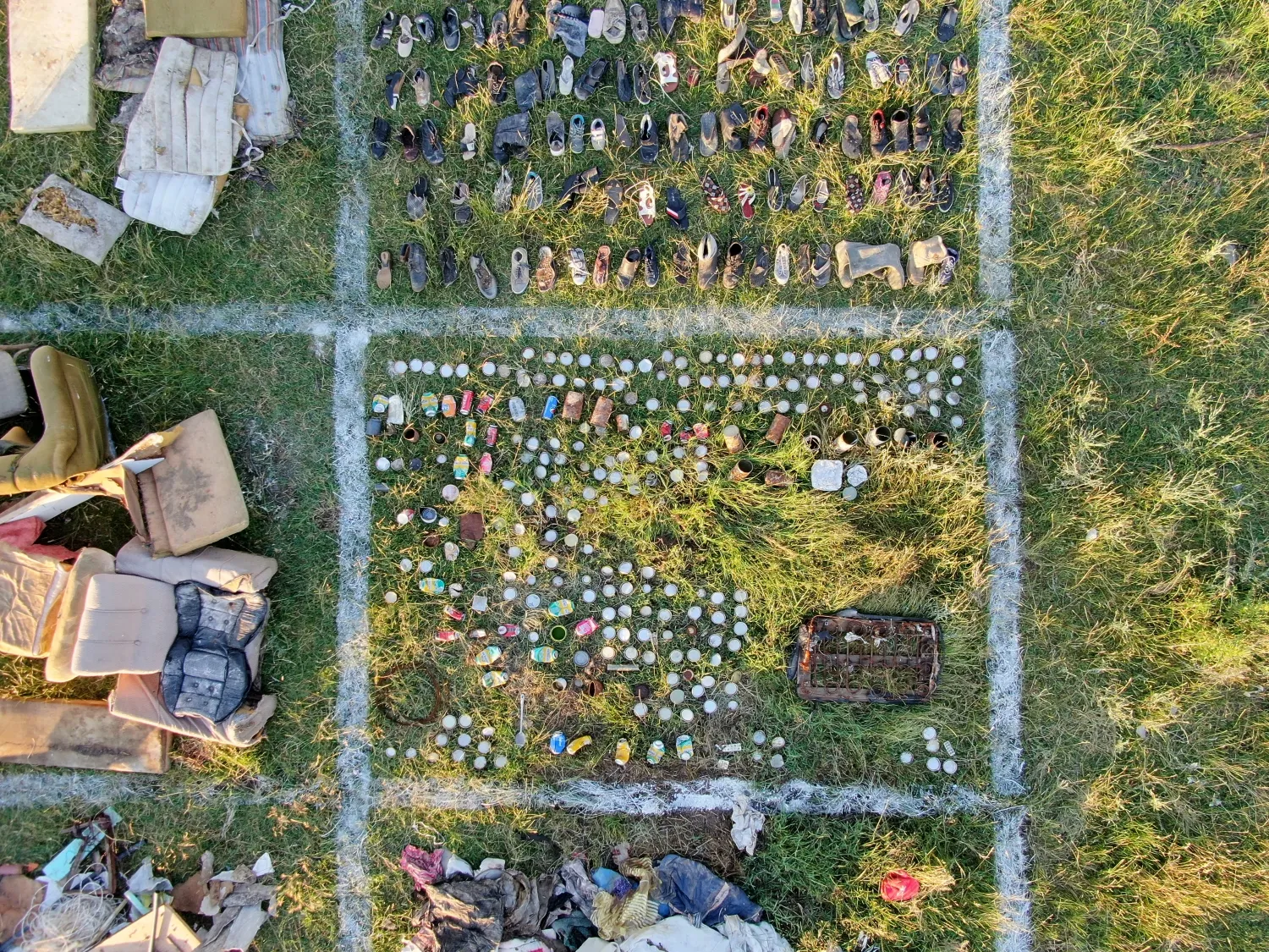 Dump-yard inventory, aerial documentation, 2022