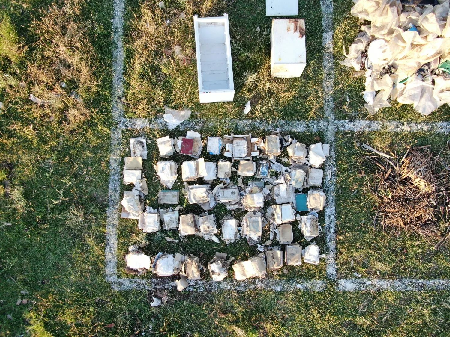 Dump-yard inventory, aerial documentation, 2022